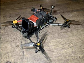 hyperlow airshot gopro lite mount 3d print model - Mito3D