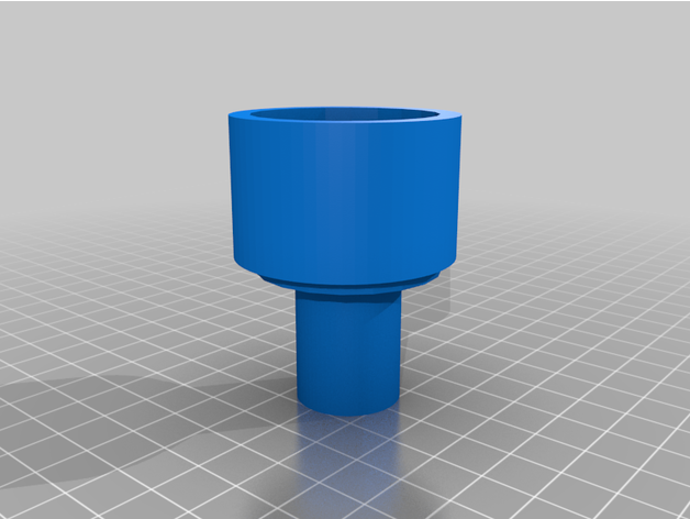 conector conectar garrafa pampero aniversario narguilé sisha tubo 3D print model - Mito3D