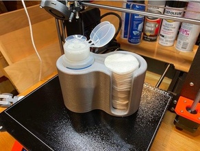 alcohol cotton pad holder pads isopropyl 3d print model - Mito3D