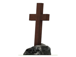 cross church jesus 3d print model - Mito3D