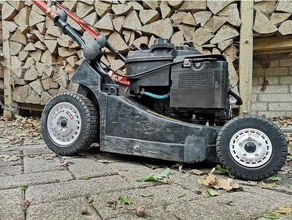 lawnmower wheelset - oz racing rally rim garden lawnmower oz racing rallye rasenmher rim tool tuning wheel