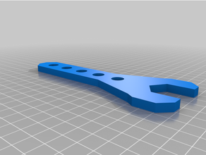 24mm rolo patim chave inglesa hex métrica 3d print model - Mito3D
