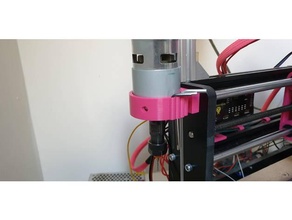 cnc 3018 Profi Spindel Halter Unterstützung 3d print model - Mito3D