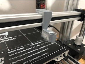dial indicator holder 2020 extrusion 3d print model - Mito3D