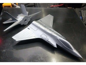 f-35 lightning repaired 3d print model - Mito3D