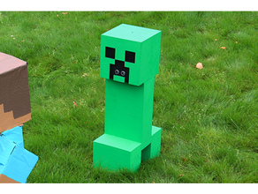 working minecraft creeper 3d print amazing awesome cool explosive fallguys fallout fortnite gaming mincraft mineraft original 3d print model - Mito3D