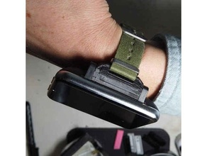 Lemfo lem Ticwris max nato Gurt mod Smartwatch Uhrenarmband 3d print model - Mito3D