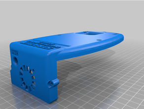 stratux case internal battery 3d print model - Mito3D