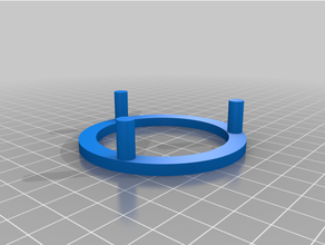 neopixel ring mount 24 led 3d print model - Mito3D