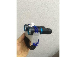handle halter goodman diving lighting scuba 3d print model - Mito3D
