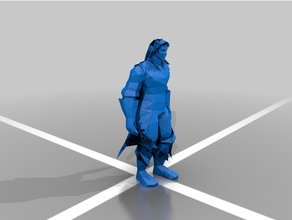 Kalecgos insan form 3d print model - Mito3D