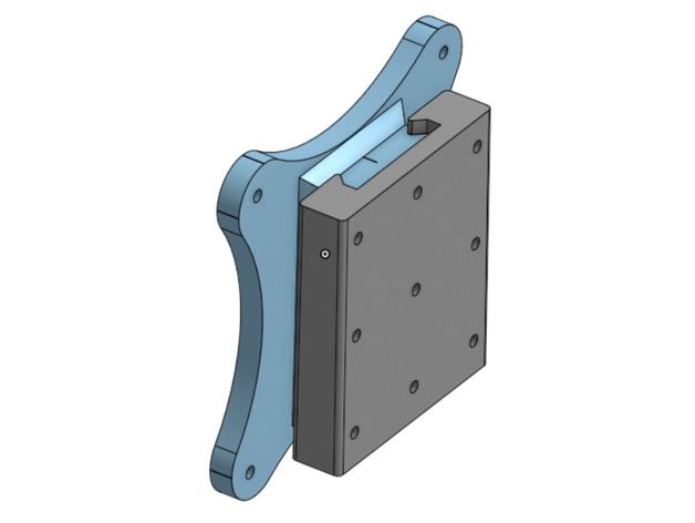 vesa montar 100mm Delgado robusto acer depredador monitor vesa100 100 z35 3D print model - Mito3D