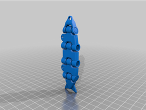 fishing lure tail holes hooks 3d print model - Mito3D