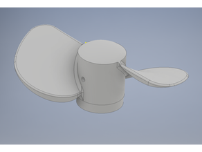 Propeller Boot Motor 3d print model - Mito3D