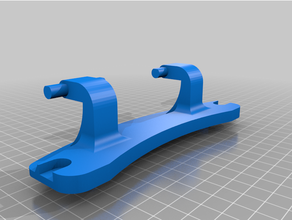 washer hinge 3d print model - Mito3D