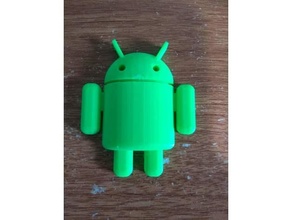 Android aimant 3d print model - Mito3D