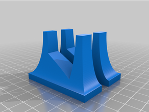 Netgear r7000 Router Stand 3d print model - Mito3D