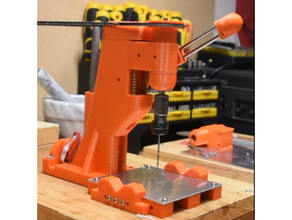 3d impreso perforar prensa mesa tubo centros herramienta 3d print model - Mito3D