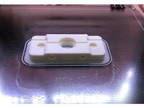 adaptador bowden para agraber 30i e3d v5 3d print model - Mito3D