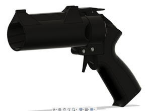 40mm airsoft grenade launcher 3d print model - Mito3D