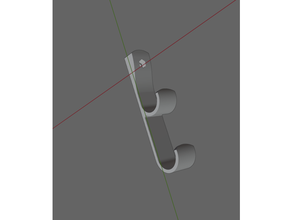 hook hanger hole m6 screw 3d print model - Mito3D