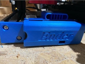 ender 3 sd card adapter housing 3d print model - Mito3D