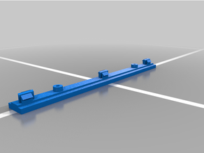 nexus pro clip picatinny rotaia blaster dardo zona nerf 3d print model - Mito3D