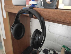 headphone support holder 3d print model - Mito3D