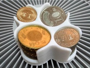 taiwan moneta titolare supporto 2 3d print model - Mito3D