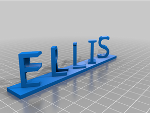 Ellis gurur 3d print model - Mito3D