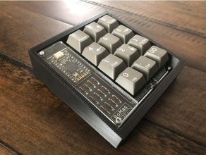 romac 21 tofu estilo caso bainha macropad mecânico teclado 3d print model - Mito3D