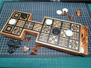 royal juego ur cajón 3d print model - Mito3D