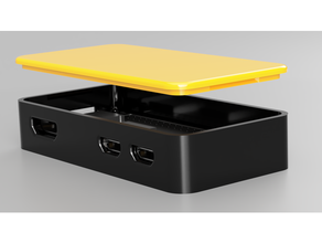 Himbeere pi Snapcase Ausschnitte Fall Mantel 3d print model - Mito3D