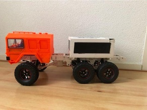 kat1 rc truck frame v2 1 14 3d print model - Mito3D