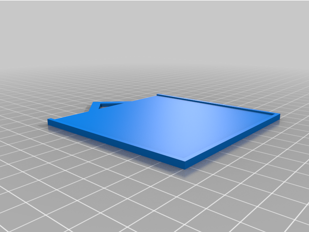 déplaire clou support 3D print model - Mito3D