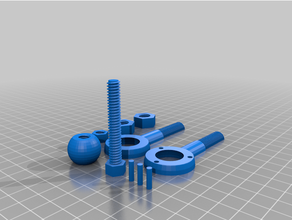 ev kamış çubuklar Gelenk 3d print model - Mito3D