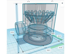 rain collector 3d print model - Mito3D