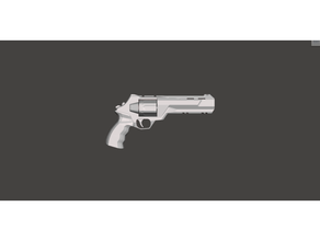 valoroso xerife pistola suporte 3d print model - Mito3D