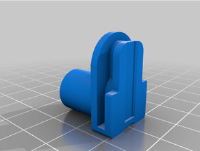 ikea tisken pin hanger 3d print model - Mito3D