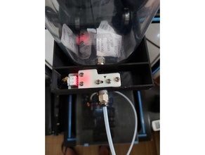 spool filement runnout detector holder filament protector 3d print model - Mito3D