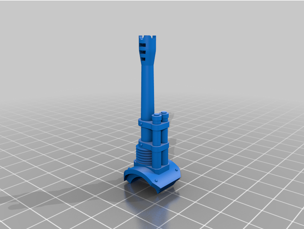 alternative weapon saber tank hunter 3D print model - Mito3D