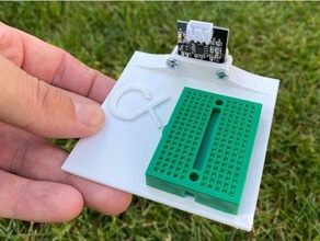 superficie scatola base capacitivo suolo umidità sensor 3d print model - Mito3D
