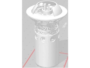 command tower 3d print model - Mito3D