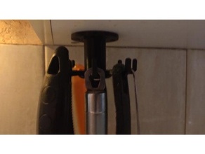 rotating hanging kitchen utensil holder 3d print model - Mito3D