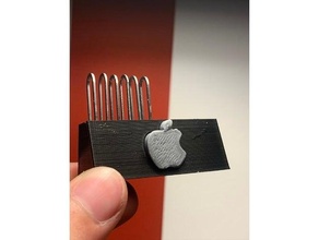 sim Werkzeug Stand Apfel iPhone Organisation Veranstalter SIM Karte 3d print model - Mito3D