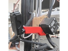 Prusa Mini Filament Sensor Halter Unterstützung v2 3d print model - Mito3D