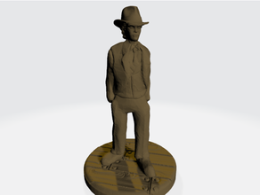 Indiana Jones profesör 3d print model - Mito3D