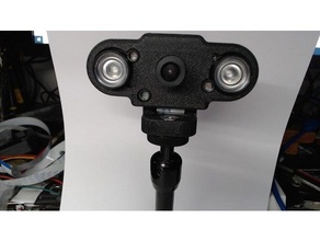 Himbeere pi Kamera Nacht Vision ir cut Video Modul Fall Mantel Anschlüsse Schnitt 3d print model - Mito3D