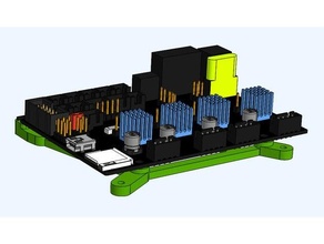 montieren Adapter skr Mini e3 mks Robin fysetc Gepard lerdge 3d print model - Mito3D