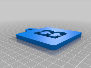 bootstrap logotype 3d print model - Mito3D